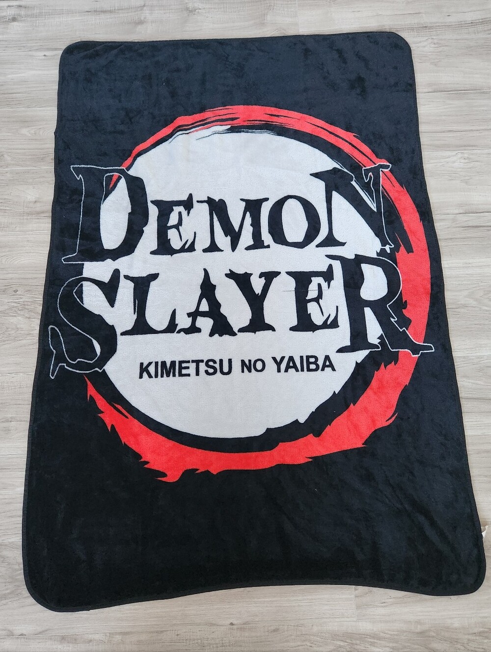 Demin Slayer Fleece Throw Blanket
